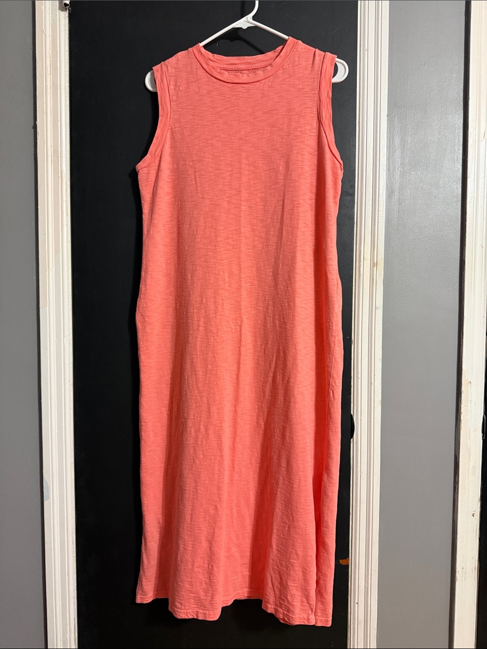 Universal Thread Crewneck Sleeveless Cotton Midi Dress Size: M